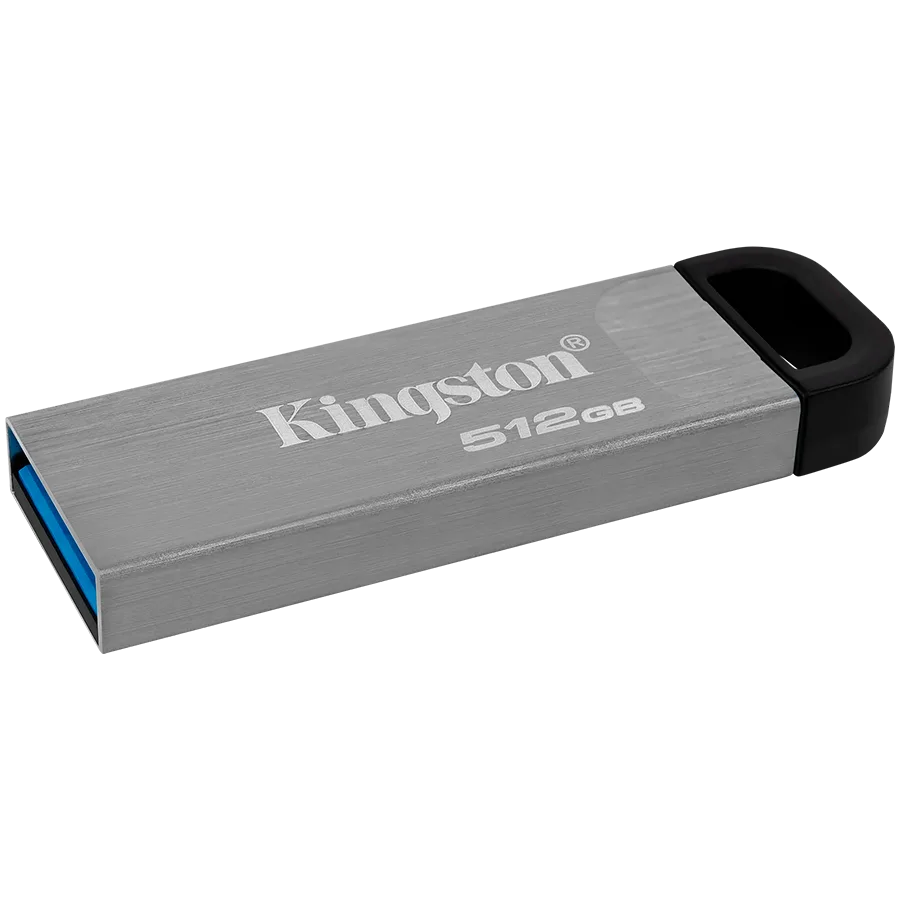 ФЛАШ ПАМЕТ Kingston USB flash drive DataTraveler Kyson - USB 3.2 Gen 1 - 512GB - Silver - PN DTKN/512GB - Image 150