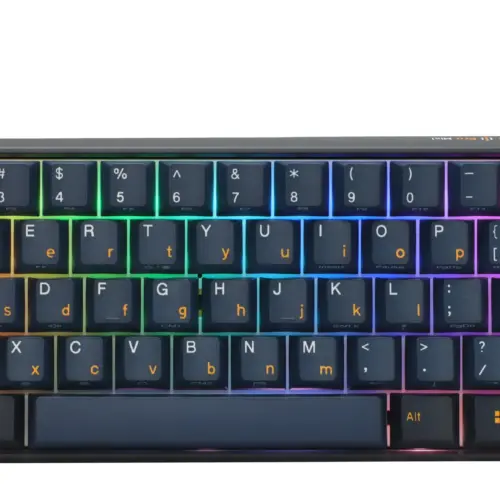 Ducky професионална геймърска механична клавиатура Professional Gaming Mechanical Keyboard One 3 Pro Mini Nazca Line - 8K Cherry MX2A RGB Brown