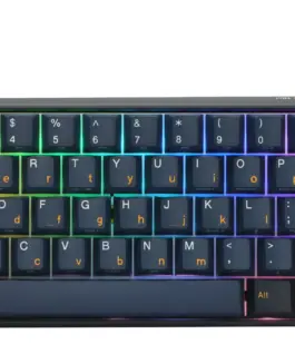 Ducky професионална геймърска механична клавиатура Professional Gaming Mechanical Keyboard One 3 Pro Mini Nazca Line - 8K Cherry MX2A RGB Speed