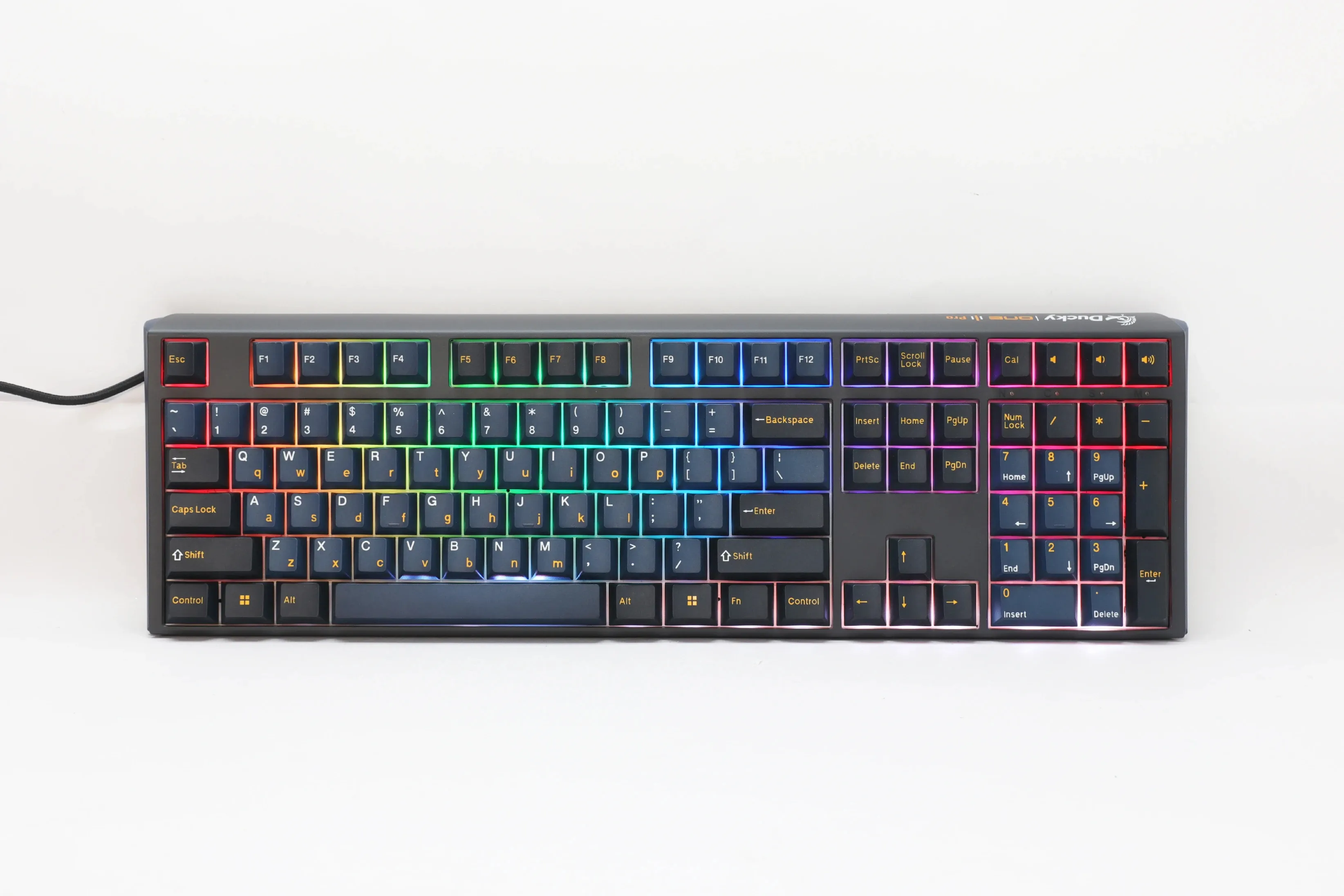 Ducky професионална геймърска механична клавиатура Professional Gaming Mechanical Keyboard One 3 Pro Nazca Line - 8K Cherry MX2A RGB Red