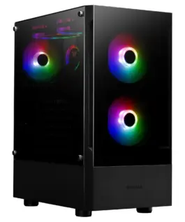 Gamdias кутия Case ATX - TALOS E3 - aRGB Tempered Glass