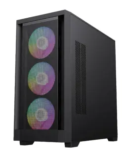 Alternative view of Gamemax кутия Case mATX - DEFENDER MB - Addressable RGB