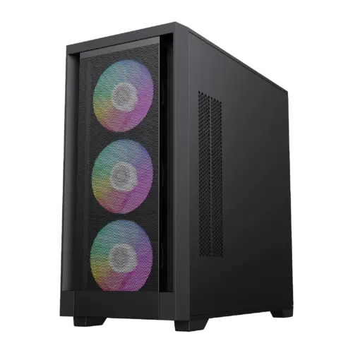 Alternative view of Gamemax кутия Case mATX - DEFENDER MB - Addressable RGB