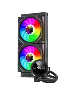 Gamemax водно охлаждане Water Cooling IceBurg 240 Digital Black - Addressable RGB
