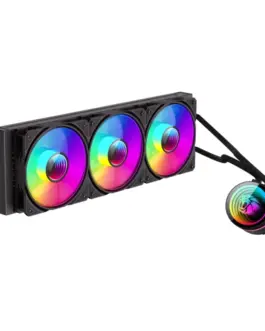 Gamemax водно охлаждане Water Cooling IceBurg 360 Infinity Black - Infinity Mirror Addressable