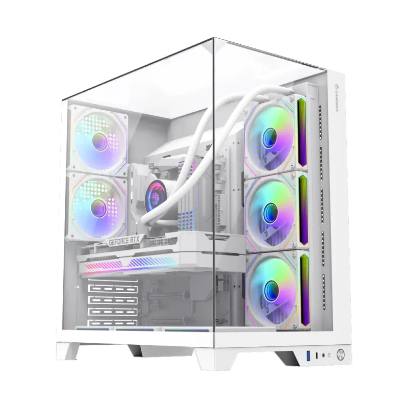 Gamemax кутия Case ATX - Infinity Plus White