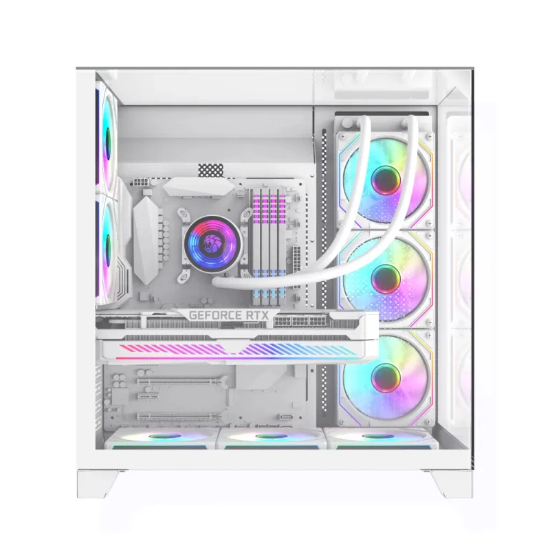 Gamemax кутия Case ATX - Infinity Plus White - Image 248