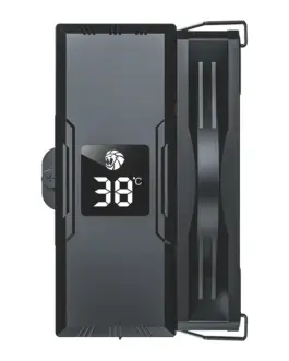 Alternative view of Gamemax охладител CPU Cooler Sigma 520 Digital Black - Addressable RGB