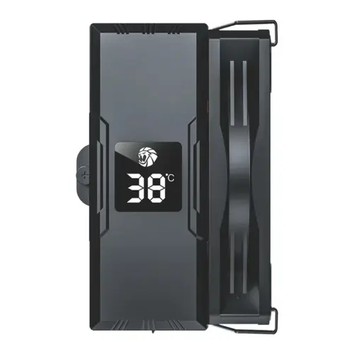 Alternative view of Gamemax охладител CPU Cooler Sigma 520 Digital Black - Addressable RGB