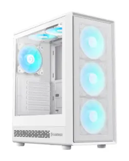 Alternative view of Gamemax кутия Case ATX - Storm 2 AW - 6 x 120 mm Addressable RGB fans