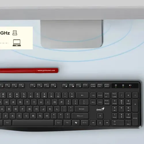 Genius вертикална безжична мишка Vertical Mouse wireless Ergo 8350S – Silent