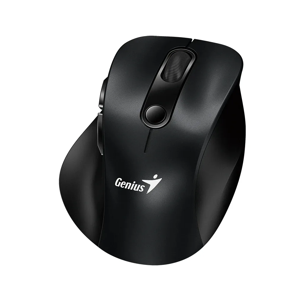 Genius безжина безшумна мишка Wireless Silent Mouse Ergo 9000S - Silent, Bluetooth, 2.4G, Black - Image 340