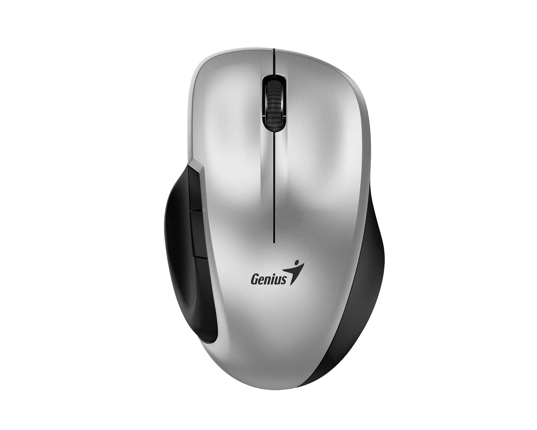 Genius безжина безшумна мишка Mouse Wireless Silent - Ergo 8200S Silver - Silent, 2.4GHz, USB-C receiver - Image 349