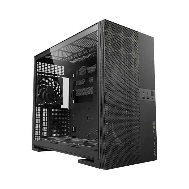 Geometric Future кутия Case EATX - Model 5 Vent Black - 5 x 140 mm aRGB fans included - Image 99
