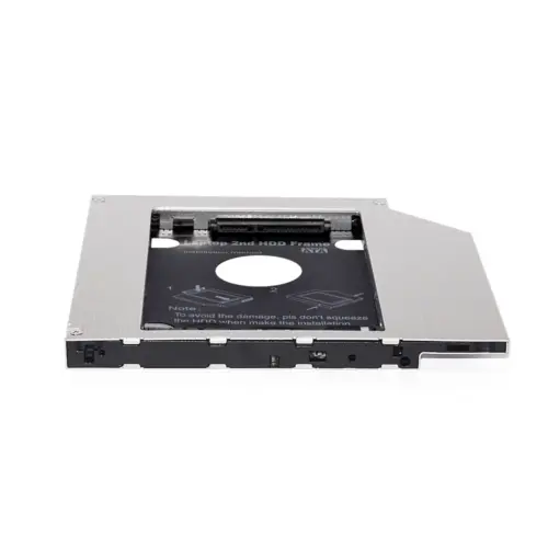 Makki тънко кади за лаптоп Laptop Caddy 9.5mm SATA3 with LED/switch