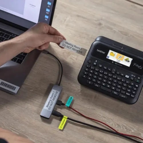 ПРОФЕСИОНАЛЕН НАСТОЛЕН ЕТИКЕТЕН БАРКОД ПРИНТЕР BROTHER PT-D610BTVP