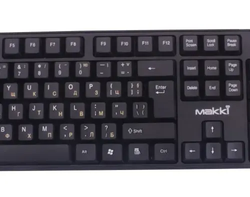 Makki Безжична Клавиатура+Мишка кирилизирана Keyboard+Mouse Wireless 2.4G BG –