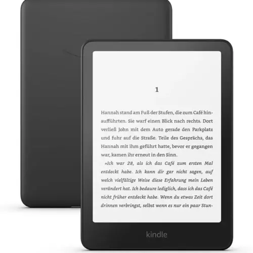 eBook четец Kindle Paperwhite 7" 16GB 2024 12 генерация IPX8 Черен