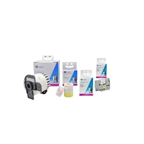 ЛЕНТА ЗА ЕТИКЕТНИ ПРИНТЕРИ GG-AT-80DW - BLACK ON WHITE - 30 mm x 20 mm x 700 pcs - PN