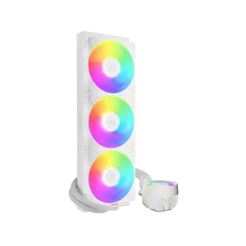 Alternative view of Arctic водно охлаждане Liquid Freezer III Pro 420 A-RGB White