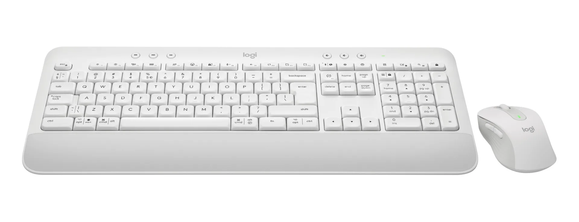 КОМПЛЕКТ МИШКА + КЛАВИАТУРА LOGITECH MK650 DE - Wireless - БЕЗ БДС КИРИЛИЗАЦИЯ (WITHOUT BDS CYRILLIC) - White - PN 920-011022 - Image 348