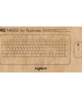 КОМПЛЕКТ МИШКА + КЛАВИАТУРА LOGITECH MK650 DE – Wireless – БЕЗ БДС КИРИЛИЗАЦИЯ