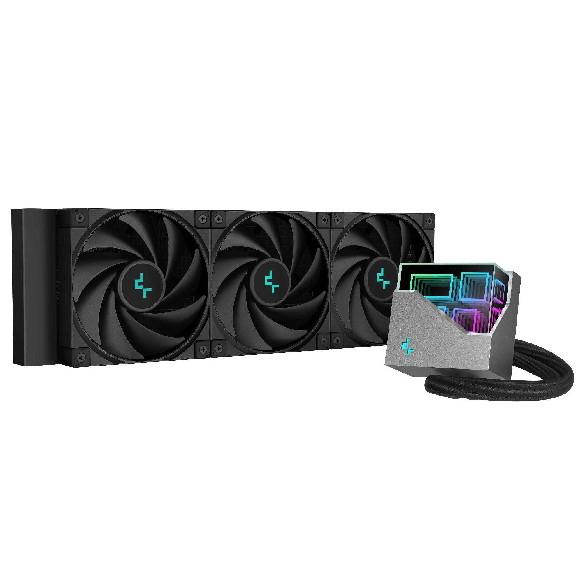 DeepCool водно охлаждане Water Cooling LT720 - Addressable RGB Infinity mirror design -