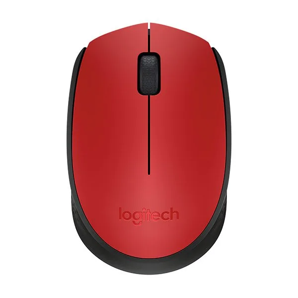 МИШКА LOGITECH M171 - Wireless - Red Black - PN 910-004641