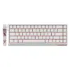 Madlions професионална геймърска механична клавиатура Professional Gaming Mechanical Keyboard MAD 68 R White- 8K Kunlun Magnetic Switches