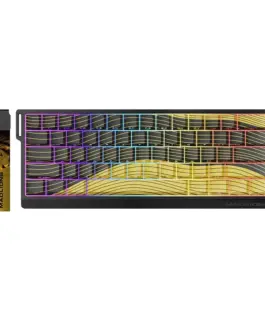 Madlions професионална геймърска механична клавиатура Professional Gaming Mechanical Keyboard MAD 60 HE Contour Flagship - 8K Gateron Jade Pro
