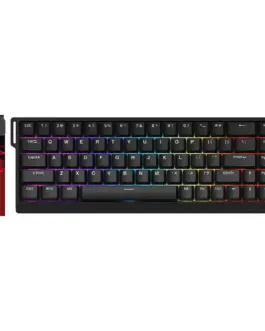 Madlions професионална геймърска механична клавиатура Professional Gaming Mechanical Keyboard MAD 68 HE RGB - 1K Magnetic Amber Pro Switches -