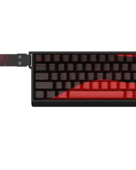 Alternative view of Madlions професионална геймърска механична клавиатура Professional Gaming Mechanical Keyboard MAD 68 R - 8K, Kunlun Magnetic Switches - Black/Red