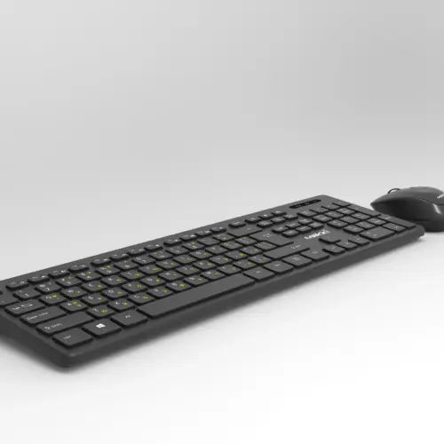 Makki БДС клавиатура и мишка Combo Keyboard and Mouse Wireless 2.4G BG low-profile chocolate –