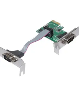 Alternative view of Makki нископрофилна карта Low Profile PCI-E card to 2 x Serial port - MAKKI-PCIE-SERIAL-LP