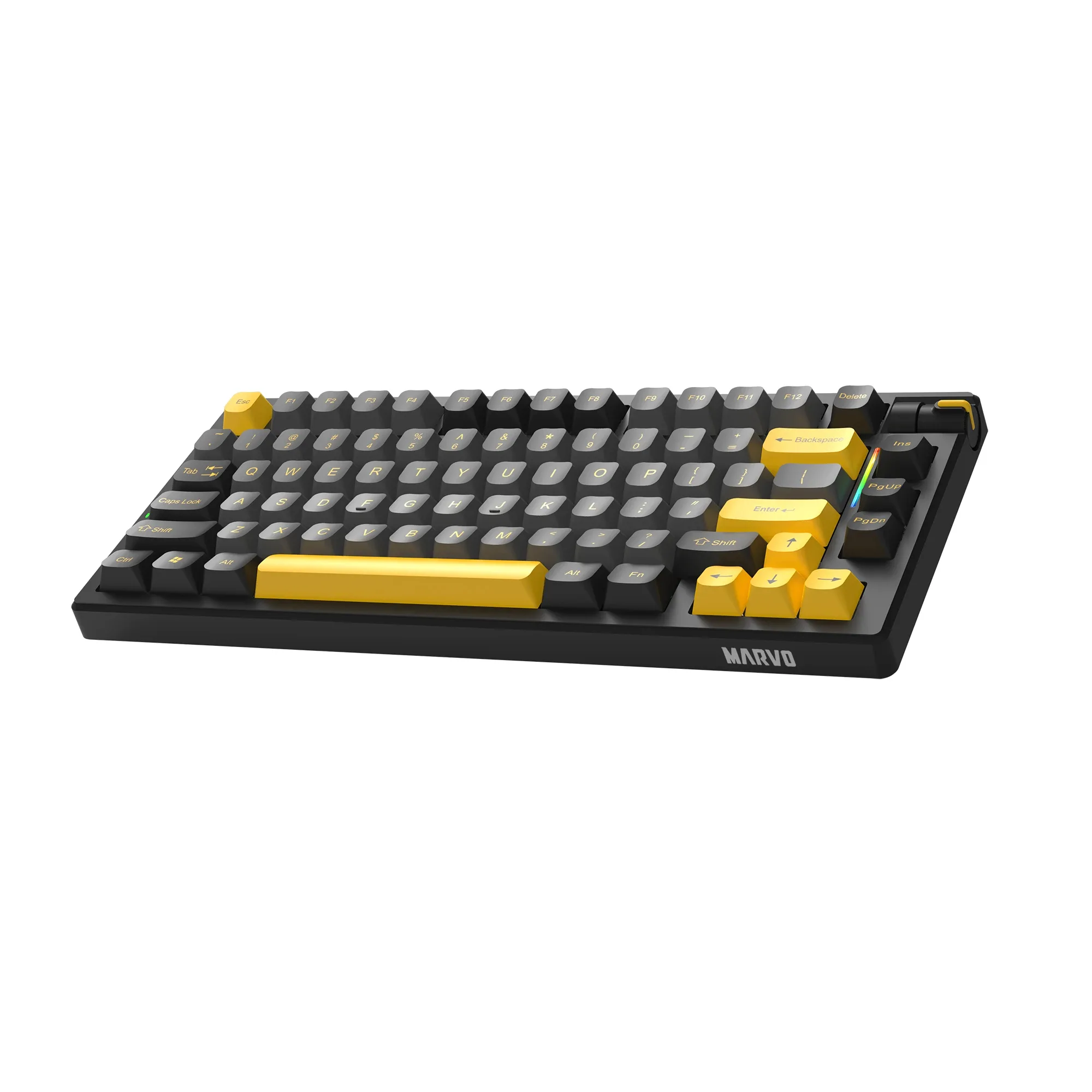 Marvo безжична механична геймърска клавиатура Wireless Gaming Mechanical keyboard Mega 80W - KG958W - Bluetooth 5.0, 2.4G - Image 350