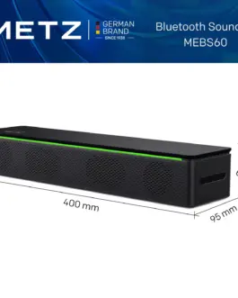 Alternative view of METZ Блутут колона Sound 2 Mini /soundbar/, 10W, LED,FM радио, SD слот