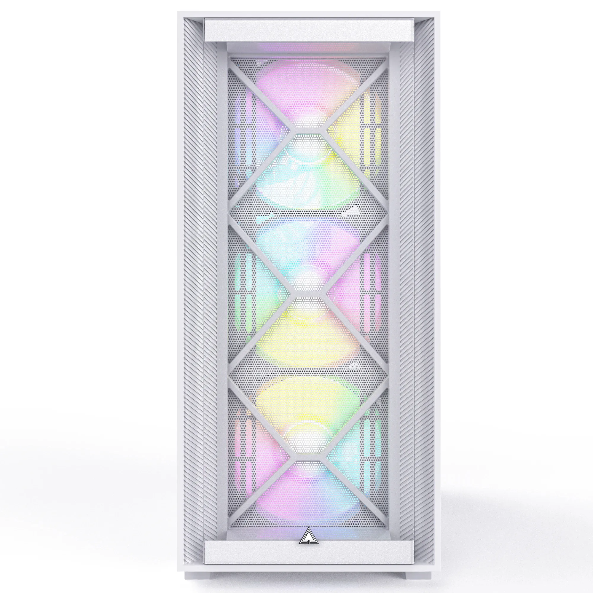 Montech кутия AIR 1000 PREMIUM, Mid-tower Case, TG, 2 Front Panels, 4x120mm ARGB Fans, White - Image 268