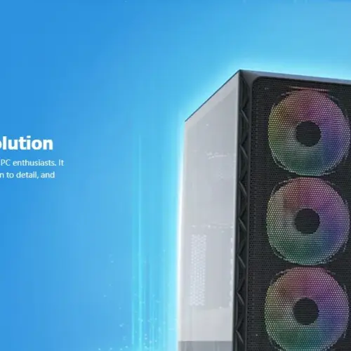 Alternative view of Montech кутия AIR 903 MAX, Mid-tower, TG, 4x140mm Fans, ARGB, Black