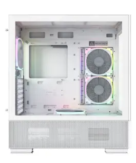 Alternative view of Montech кутия SKY TWO, Mid-tower Case, TG, 4x120mm ARGB Fans, White