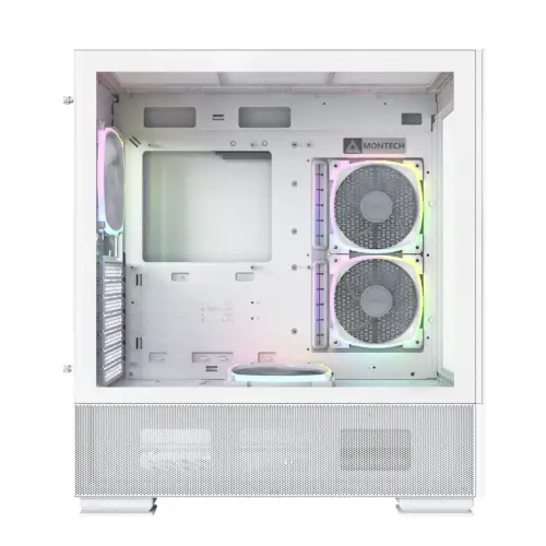 Alternative view of Montech кутия SKY TWO, Mid-tower Case, TG, 4x120mm ARGB Fans, White