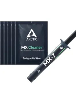 Термо паста ARCTIC MX-7 + МX Cleaner 4g Сив