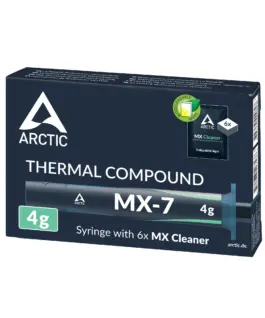 Alternative view of Термо паста ARCTIC MX-7 + МX Cleaner, 4g, Сив