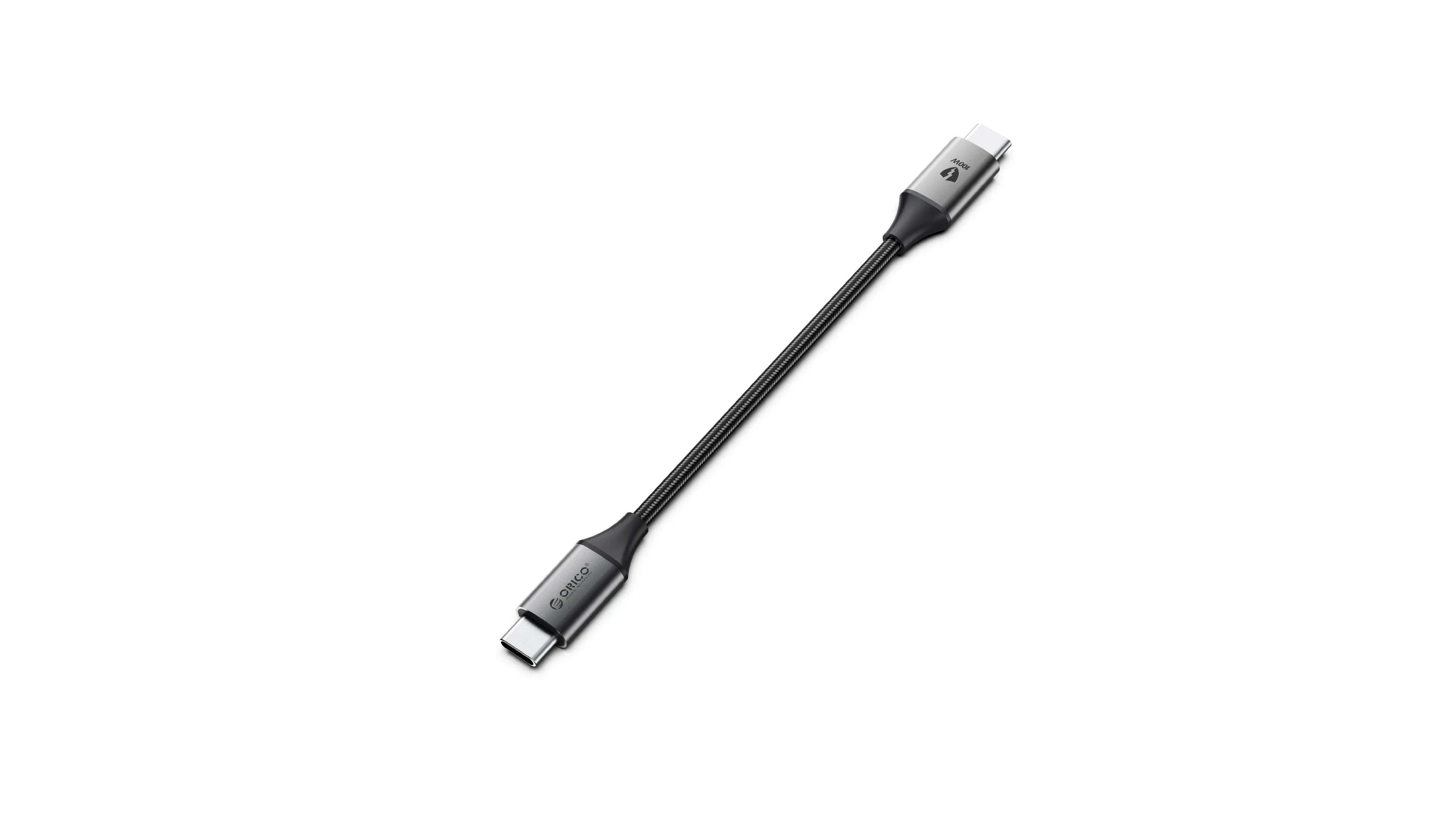 Orico кабел Cable USB C-to-C PD 100W Charging 1.0m Black - CDX-100CC-BK - Image 230