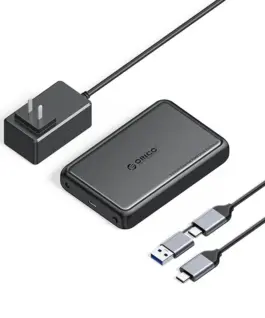 Orico кутия за диск Storage - Case - 3.5 inch USB-C black - DDL35-C3-EU-BK