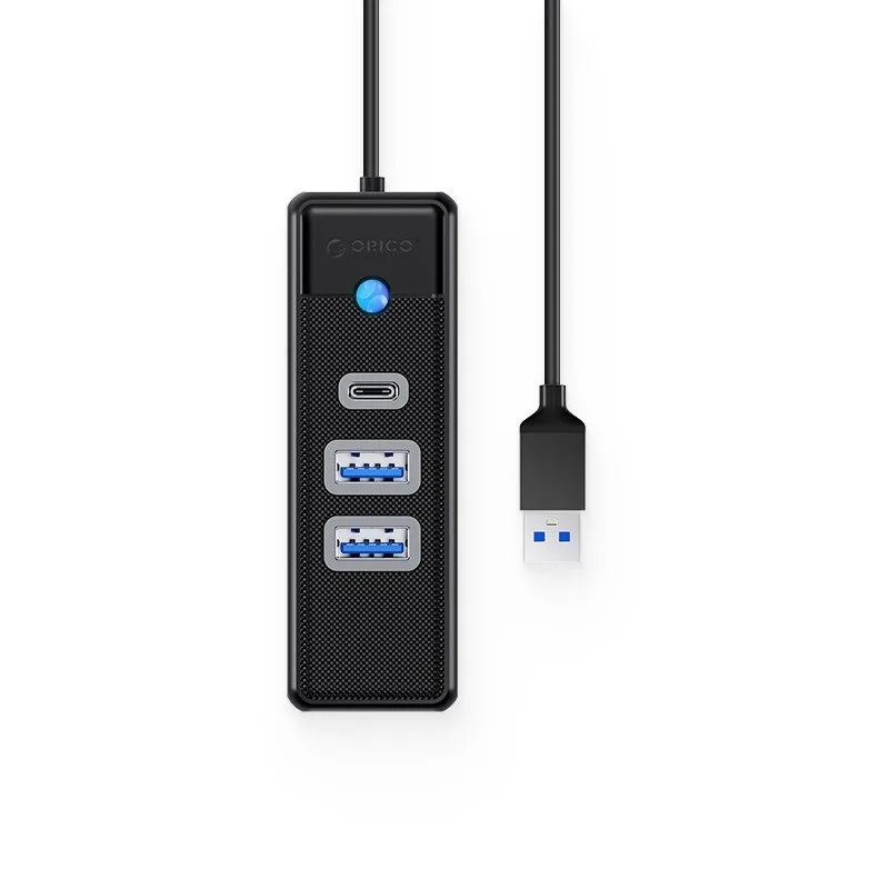 Orico хъб HUB USB3.0 3 port - 2 x USB3.0, 1 x Type C, Black - PWC2U-U3-015-BK - Image 344