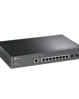 8-портов гигабитен L2 управляем комутатор TP-Link JetStream TL-SG3210V3 с 2 SFP слота