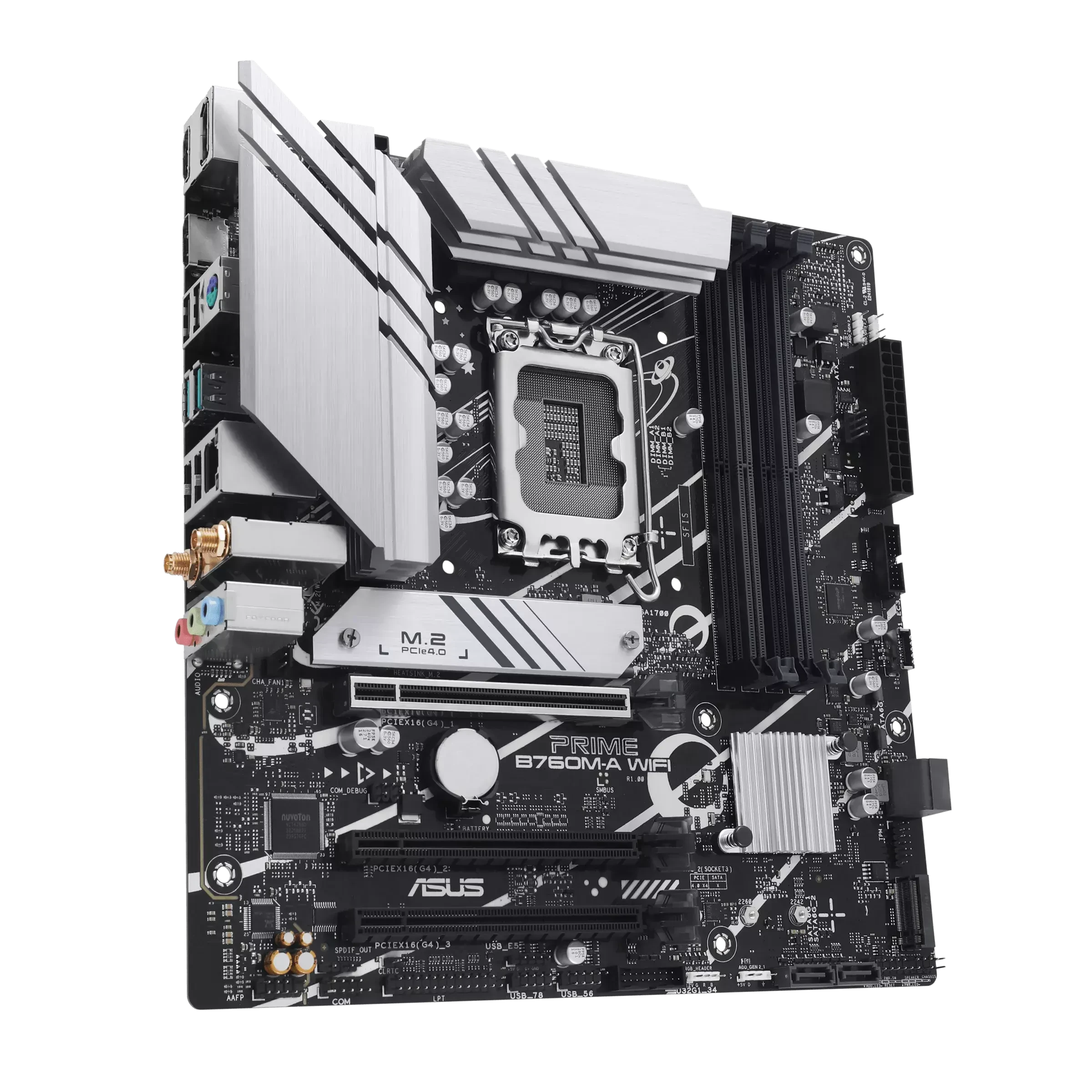 Дънна платка ASUS PRIME B760M-A WIFI DDR5, LGA 1700 - Image 3