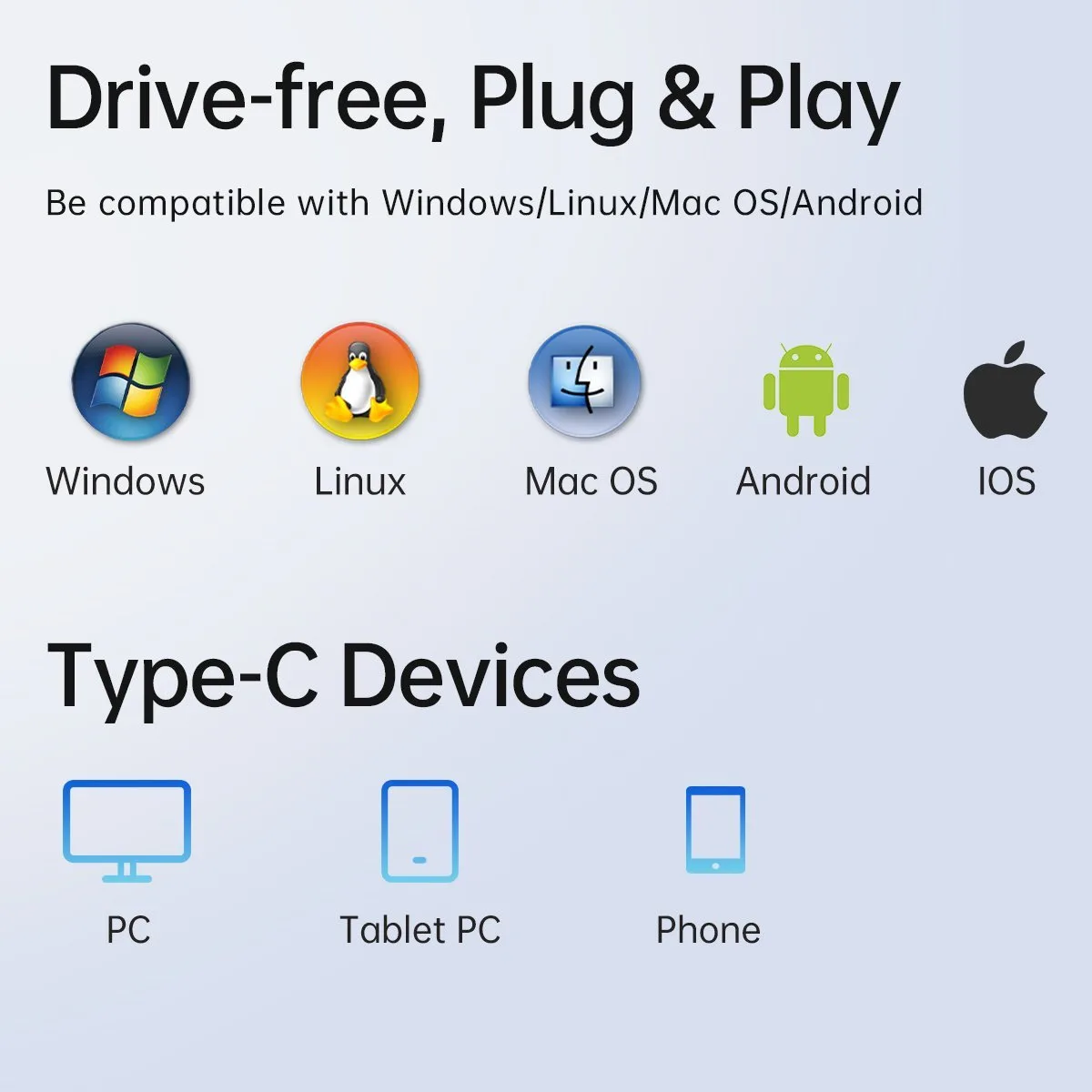 Orico докинг станция Docking Station Type-C Power Distribution 60w - PW11-5P-GY-EP - HDMI, USB3.0 x1, USB2.0 x1 - Image 252