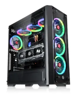 Raijintek кутия Case EATX - PONOS TG4 - 4 x 120mm ARGB Fans Tempered Glass