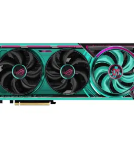 Видео карта ASUS ROG ASTRAL RTX 5080 OC 16GB GDDR7 Hatsune Miku Edition